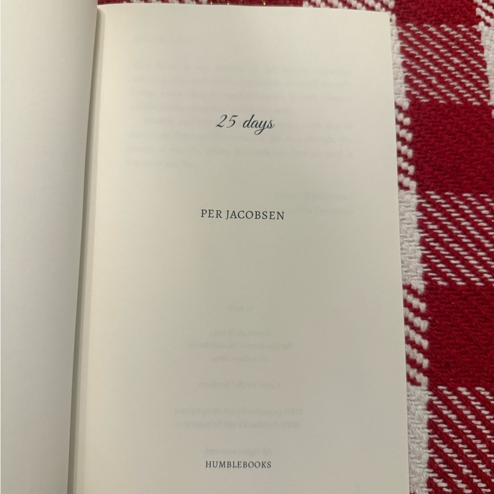 Per Jacobsen '25 Days' Thriller - Picture 3 of 3